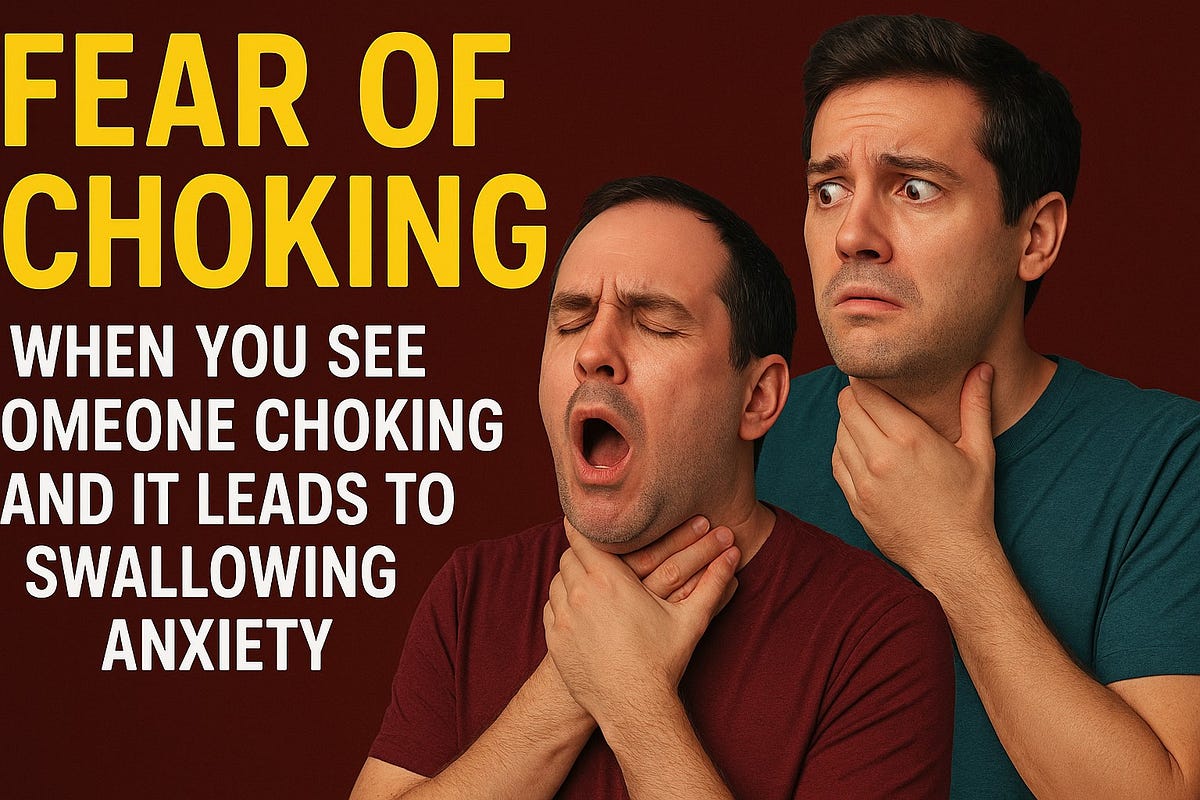Can Watching Someone Choke Lead to a Fear of Choking? fear of choking Can Watching Someone Choke Lead to a Fear of Choking? fear of choking